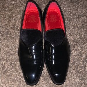Elegant Black Men's Loafers Size 12